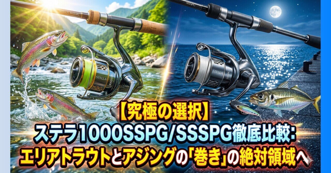 シマノ STELLA ステラ　1000SSPG 替えスプール付き　アジング 全モデル中ステラ色が一番濃厚、ハイギア派の人も一度は買ってみるべき