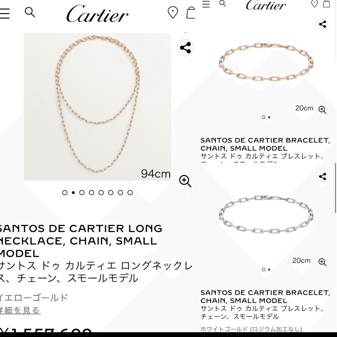 カルティエのサントス｜りり