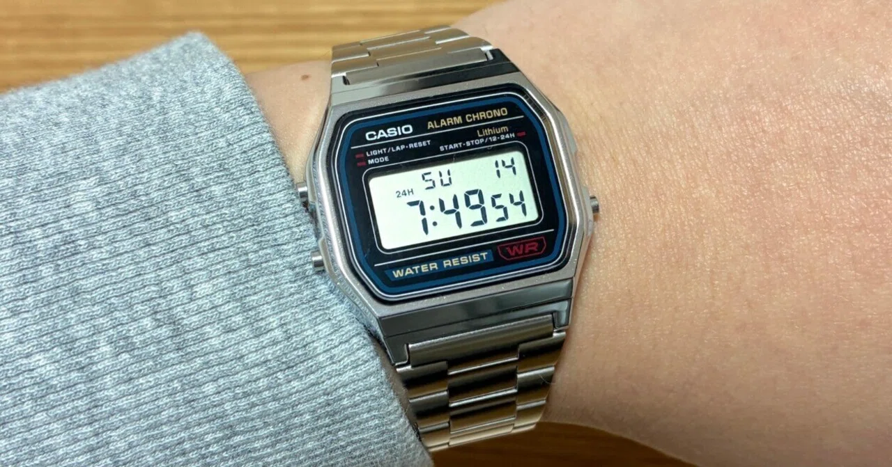 チープカシオ】A158WA-1JHをレビュー！2,000円台でこの”こなれ感”は