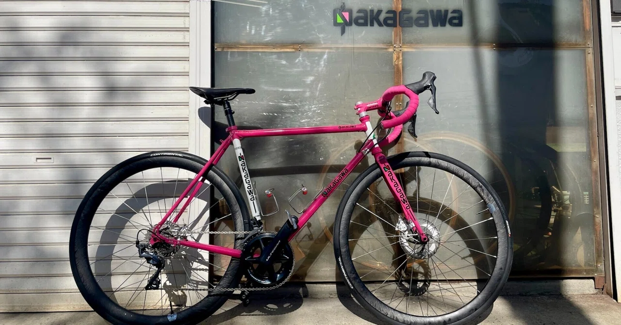 Nakagawa クロモリ　26インチ　チューブラー Nakagawa でクロモリロードを組んでもらった話｜tdk8823