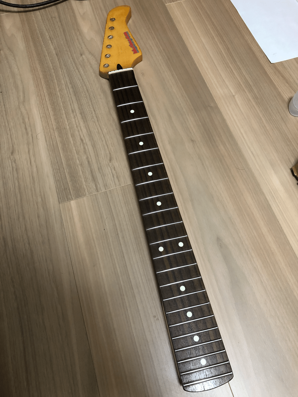 イエロータイガー　自作ギター ボディ＆ネックのみ イエロータイガー 自作ギター ボディ＆ネックのみ