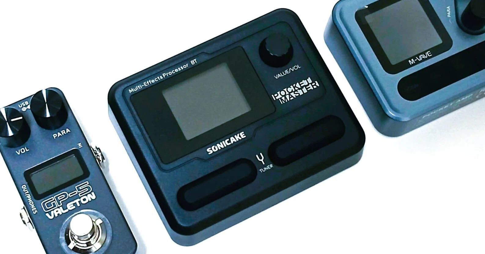 ポケットマルチ3機種を比較する｜Sonicake Pocket Master / M-VAVE