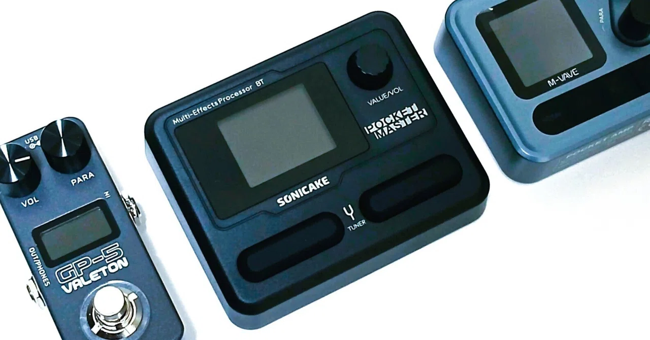 ポケットマルチ3機種を比較する｜Sonicake Pocket Master / M-VAVE