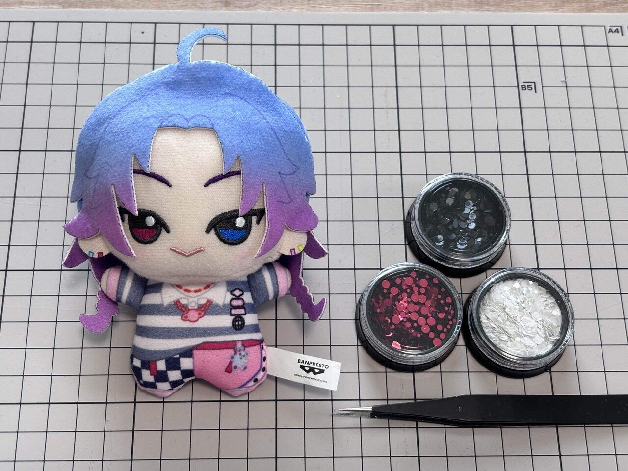 ちびぐるみ子タろの目を原作風にカスタムする｜うるち米 / ホシニコミ