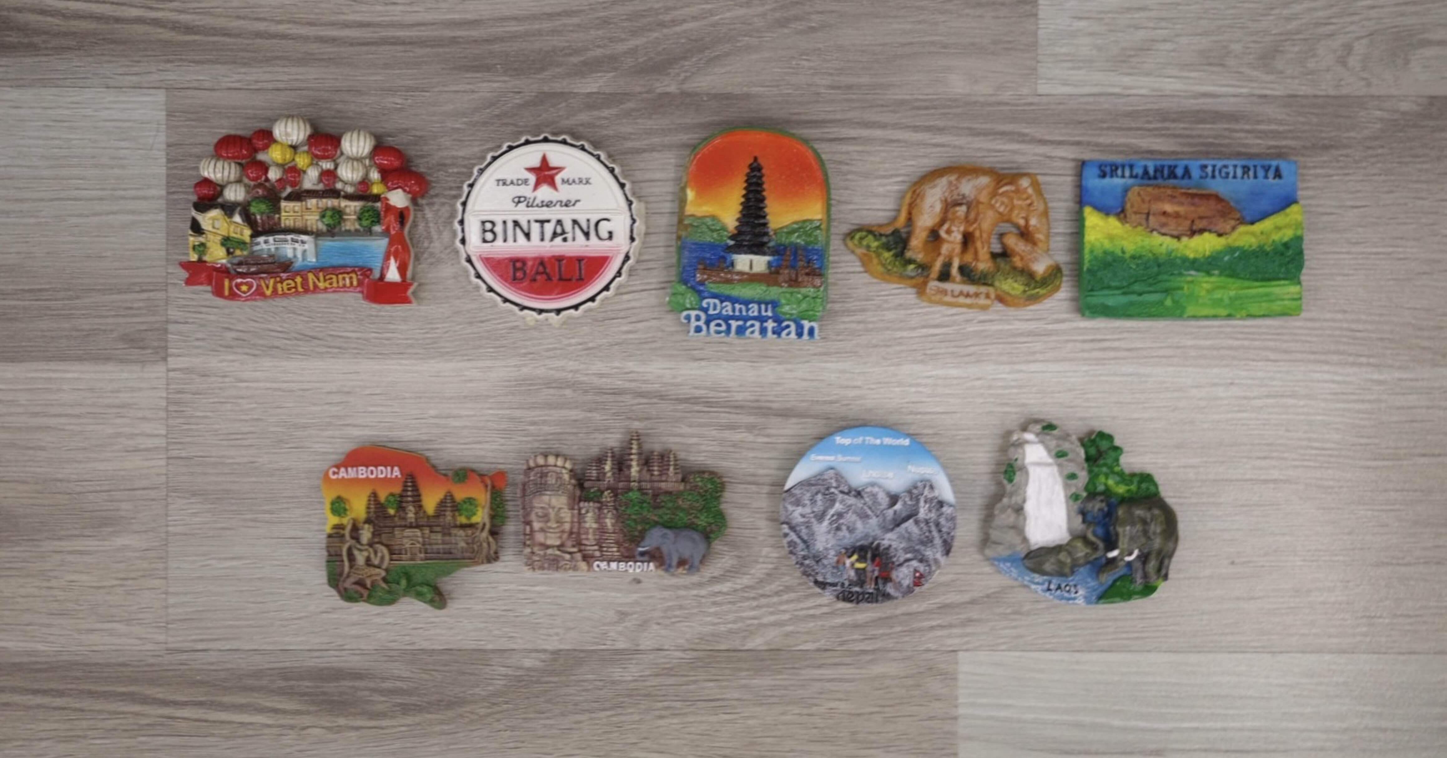 海外に行くたび、ゴツゴツしたマグネットを買ってしまう｜gonshi