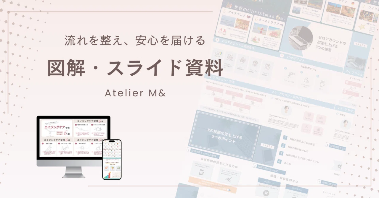 図解・スライド制作のご依頼について｜まさみ