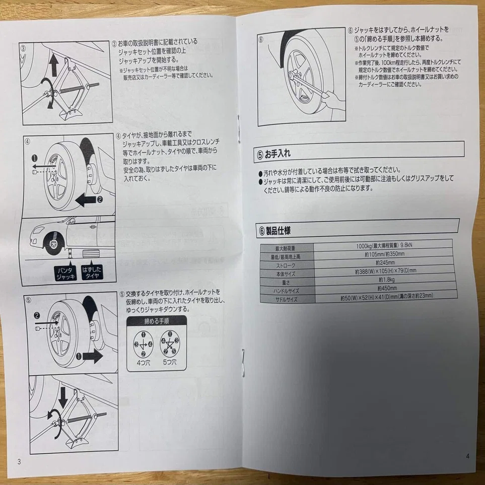 パンタグラフジャッキとスキー板を守る養生マットを購入して冬支度が 