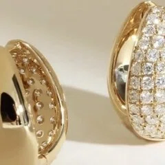 K18YG WG PG クラスプ オーバル 18k パーツ スナップ開口 コマ