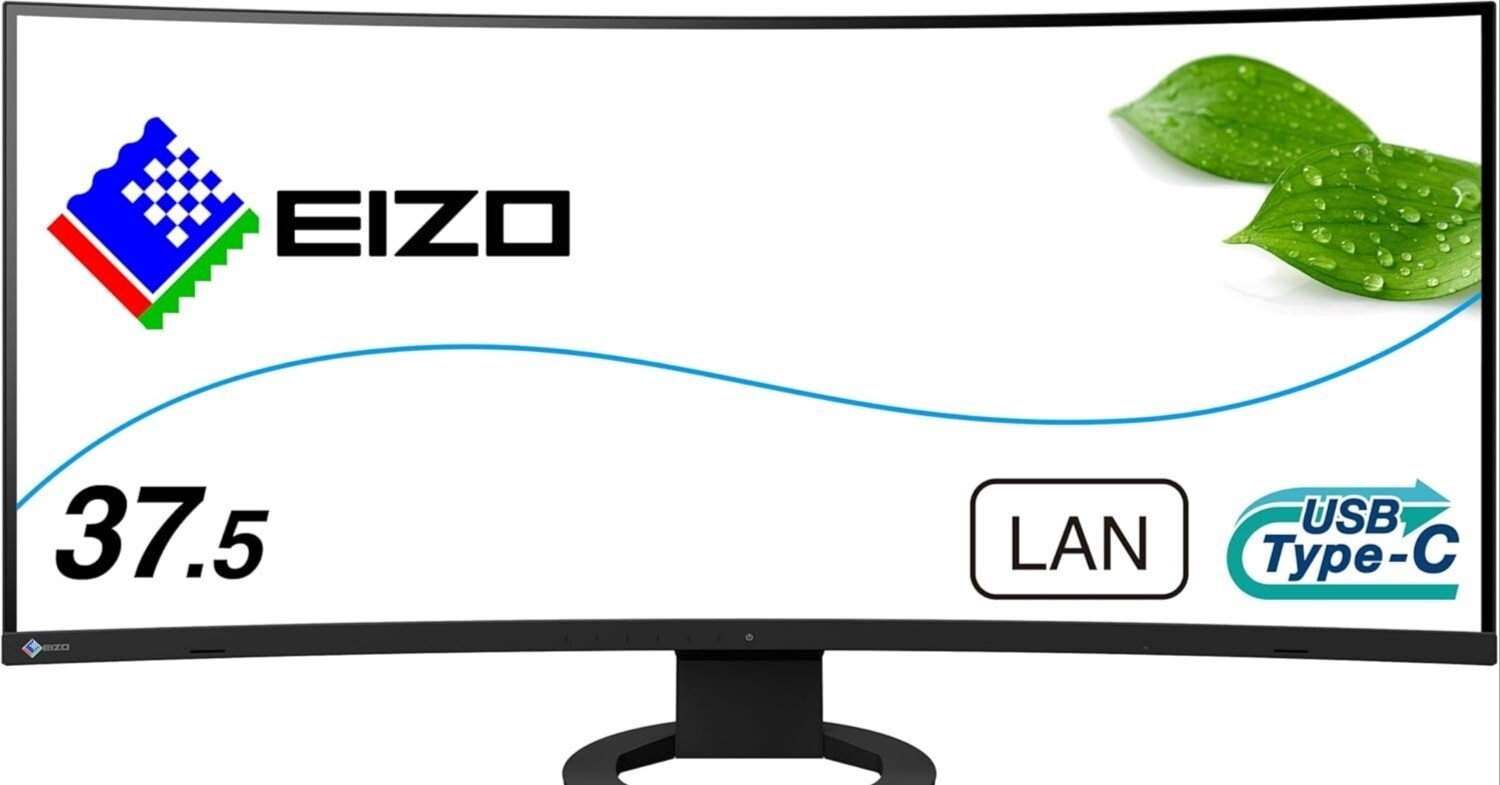 EIZO FlexScan EV3895で「デスクが生まれ変わった」話──2台の