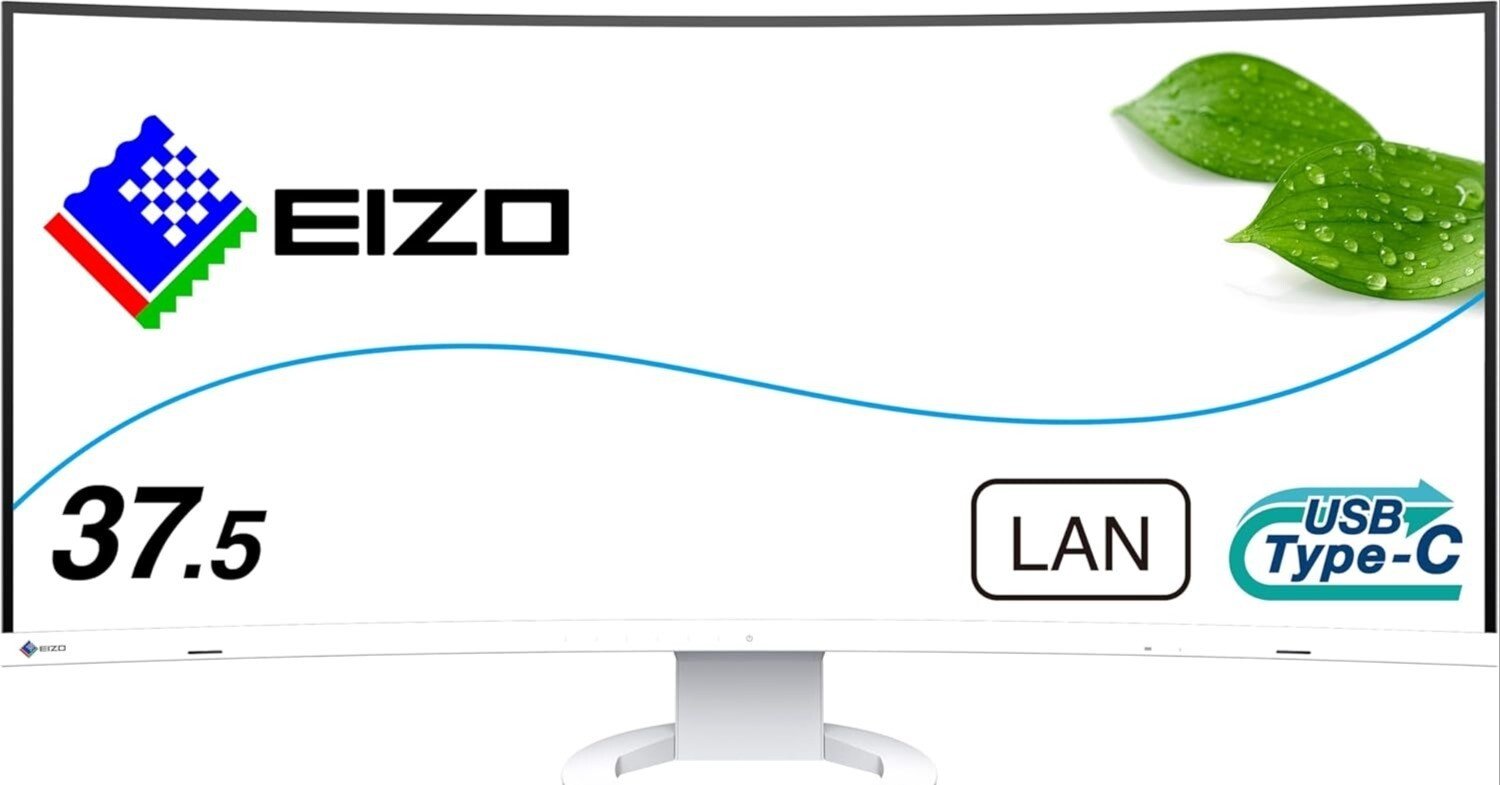 EIZO ウルトラワイドモニター 本体 EIZO FlexScan EV3895-WT 37.5型ウルトラワイド曲面モニター徹底解説