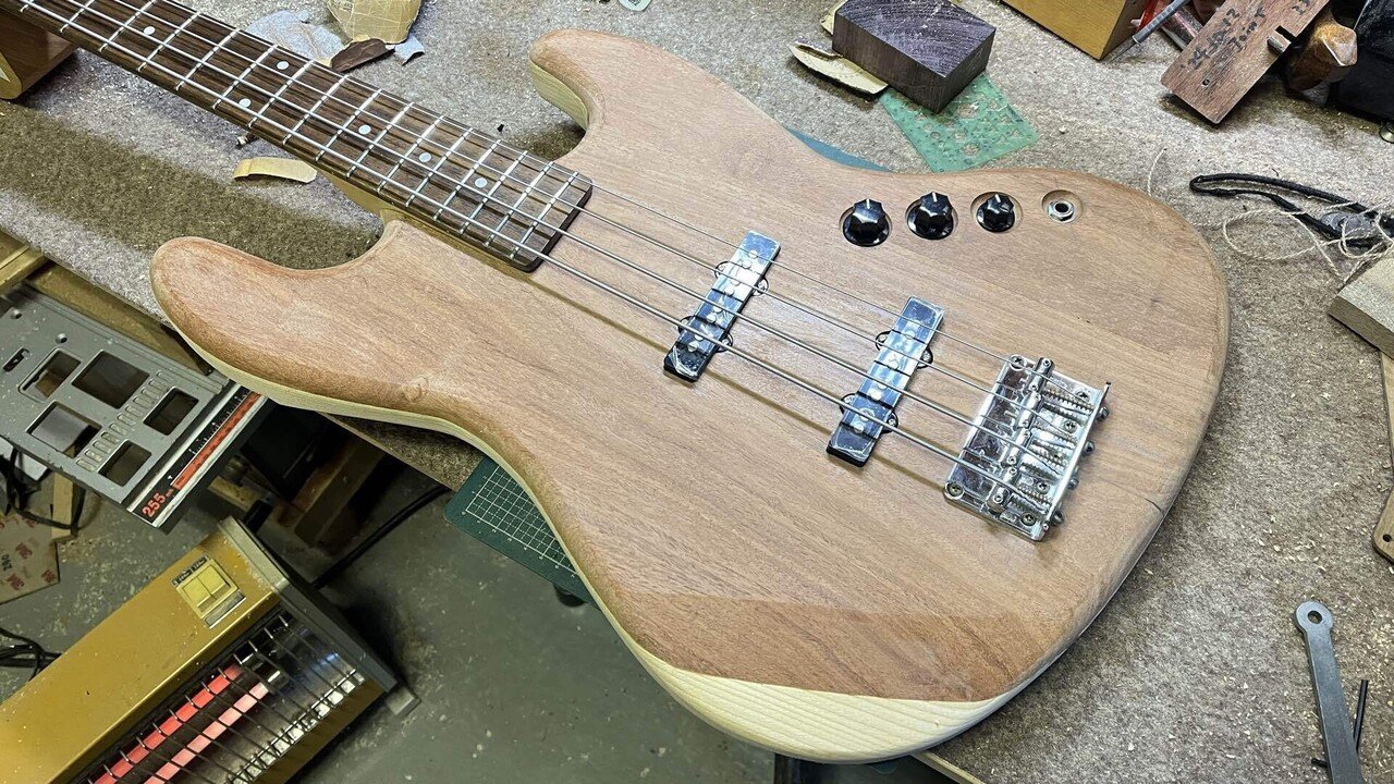 ジャンクギター遊び】Legend LJB-X mod.（続 安ベースはハイエンドの夢