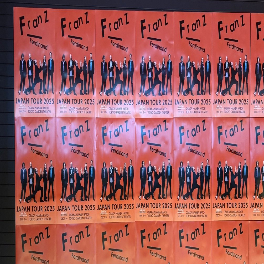 Franz Ferdinand -Japan Tour 2025- 12/11 東京｜たまむし