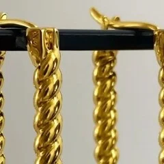 K18YG WG PG クラスプ オーバル 18k パーツ スナップ開口 コマ