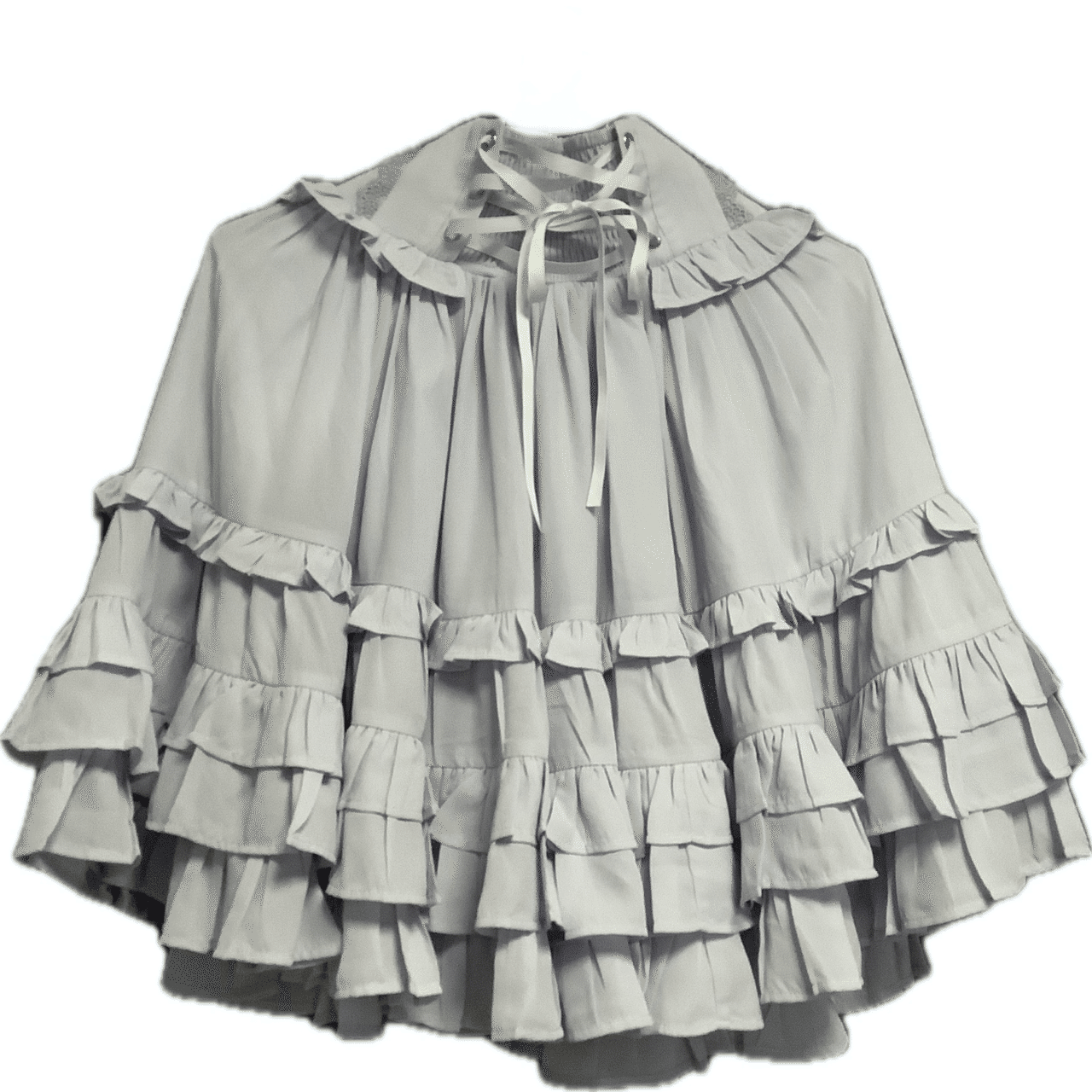 お迎え品】Chalmiere(シャルミエール)レースアップフリルスカート