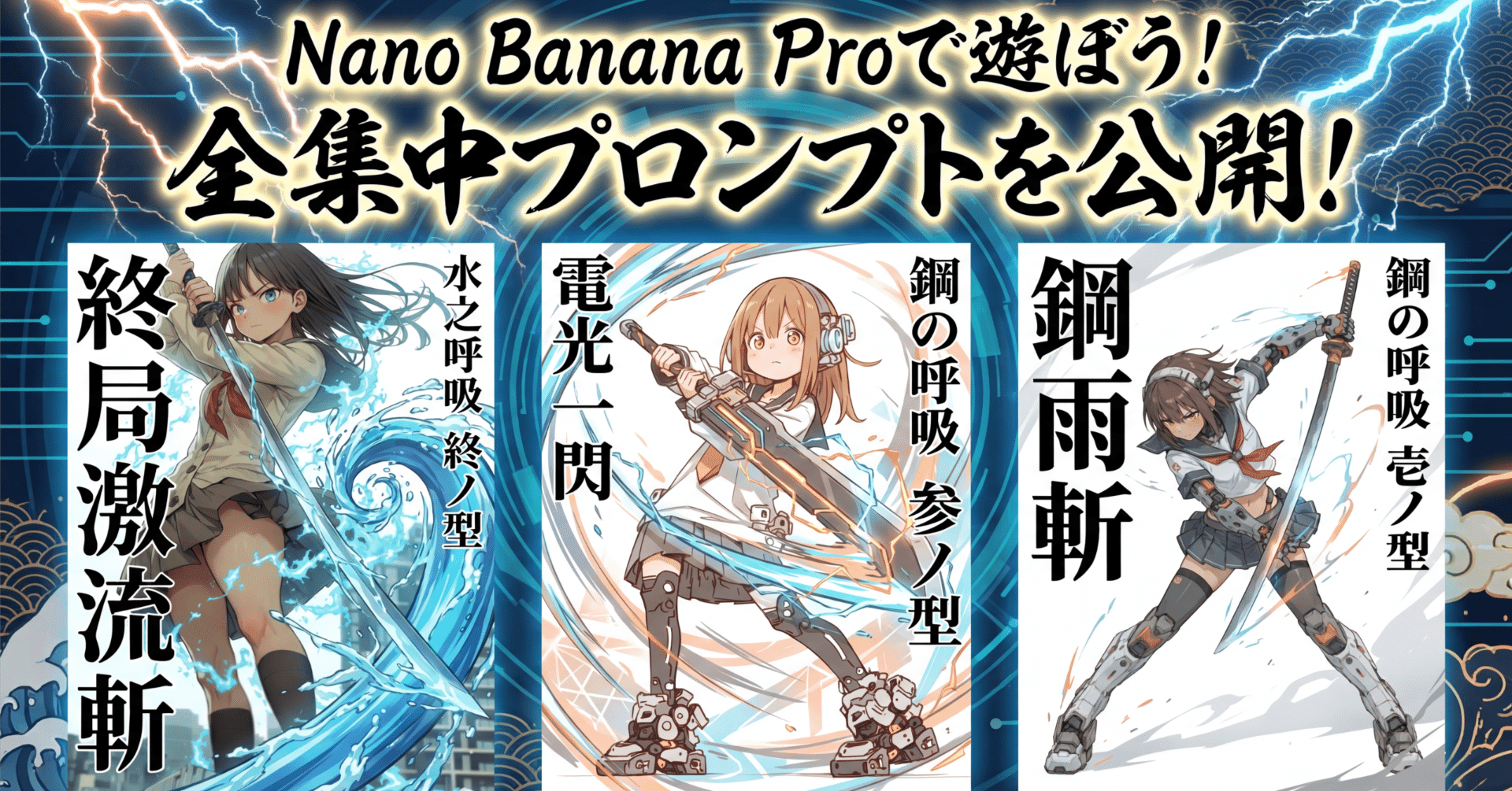 Nano Banana Proで遊ぼう！全集中プロンプトを公開！（2025年12月14日