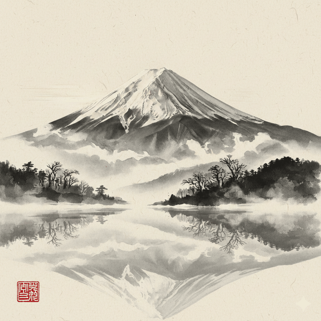 AIが描く富士山：新しいデザインのインスピレーション｜奥山 貴仁