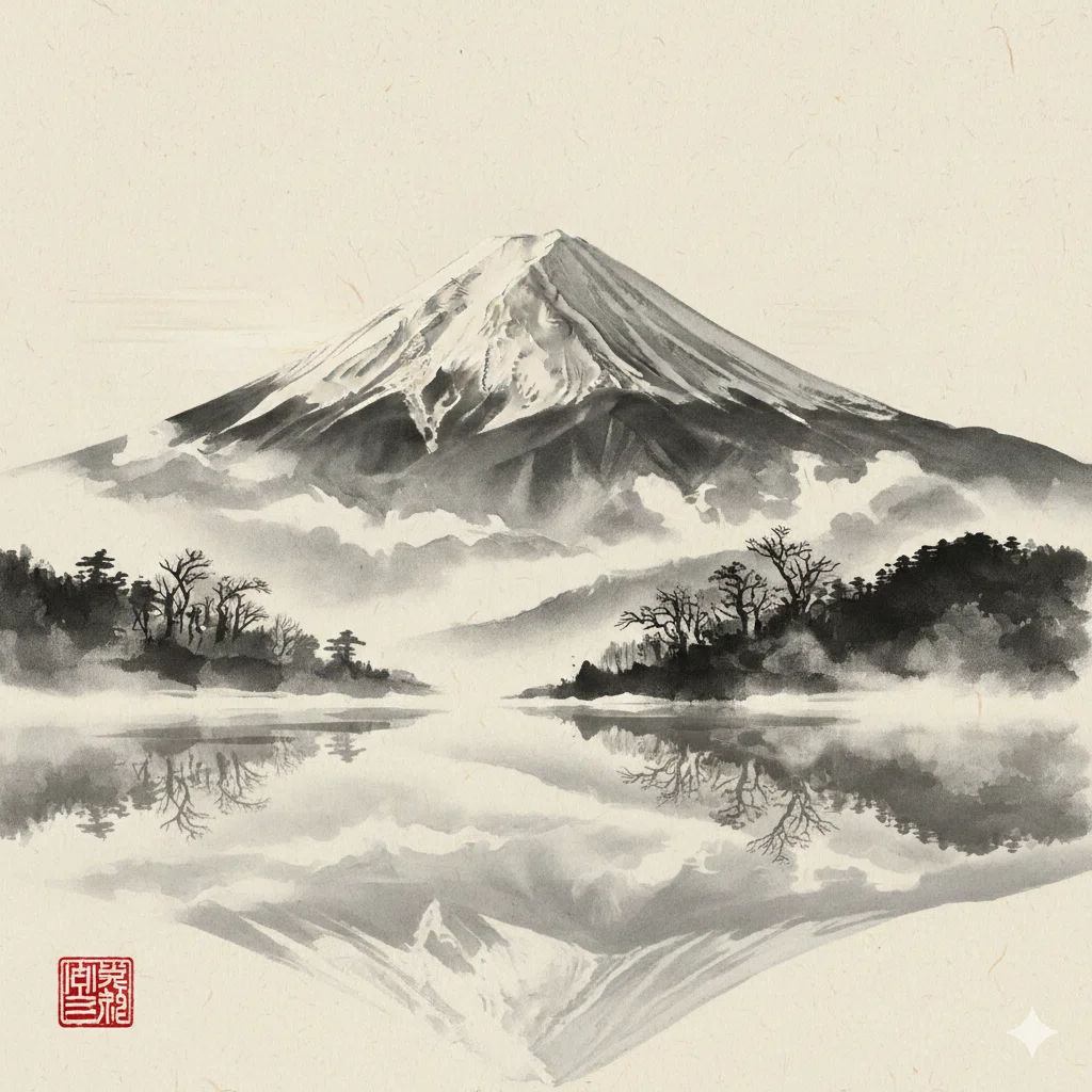 AIが描く富士山：新しいデザインのインスピレーション｜奥山 貴仁
