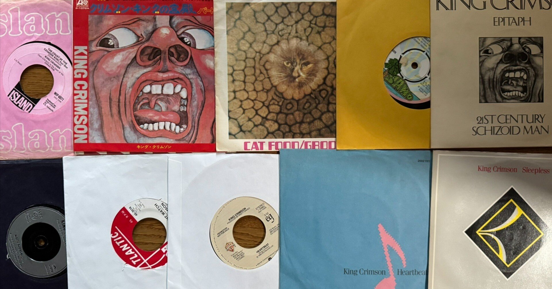 note 始めました｜King Crimson Data Base