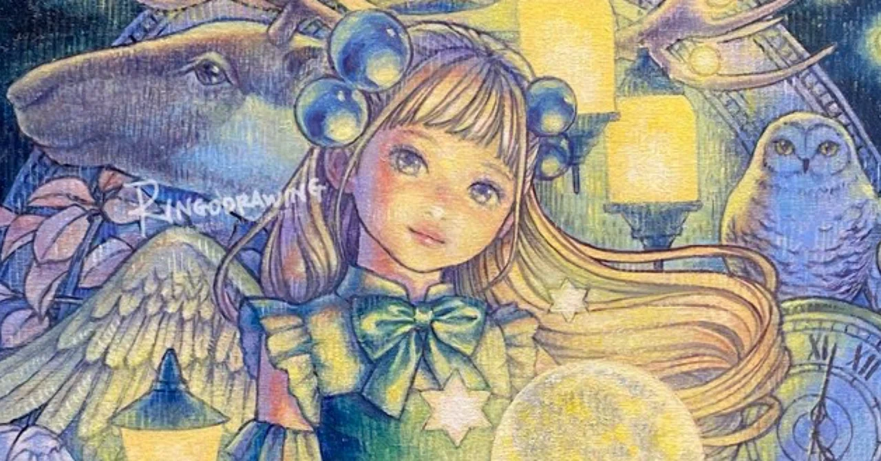 2026油彩イラスト振り返り｜Ringo▪️油絵イラスト
