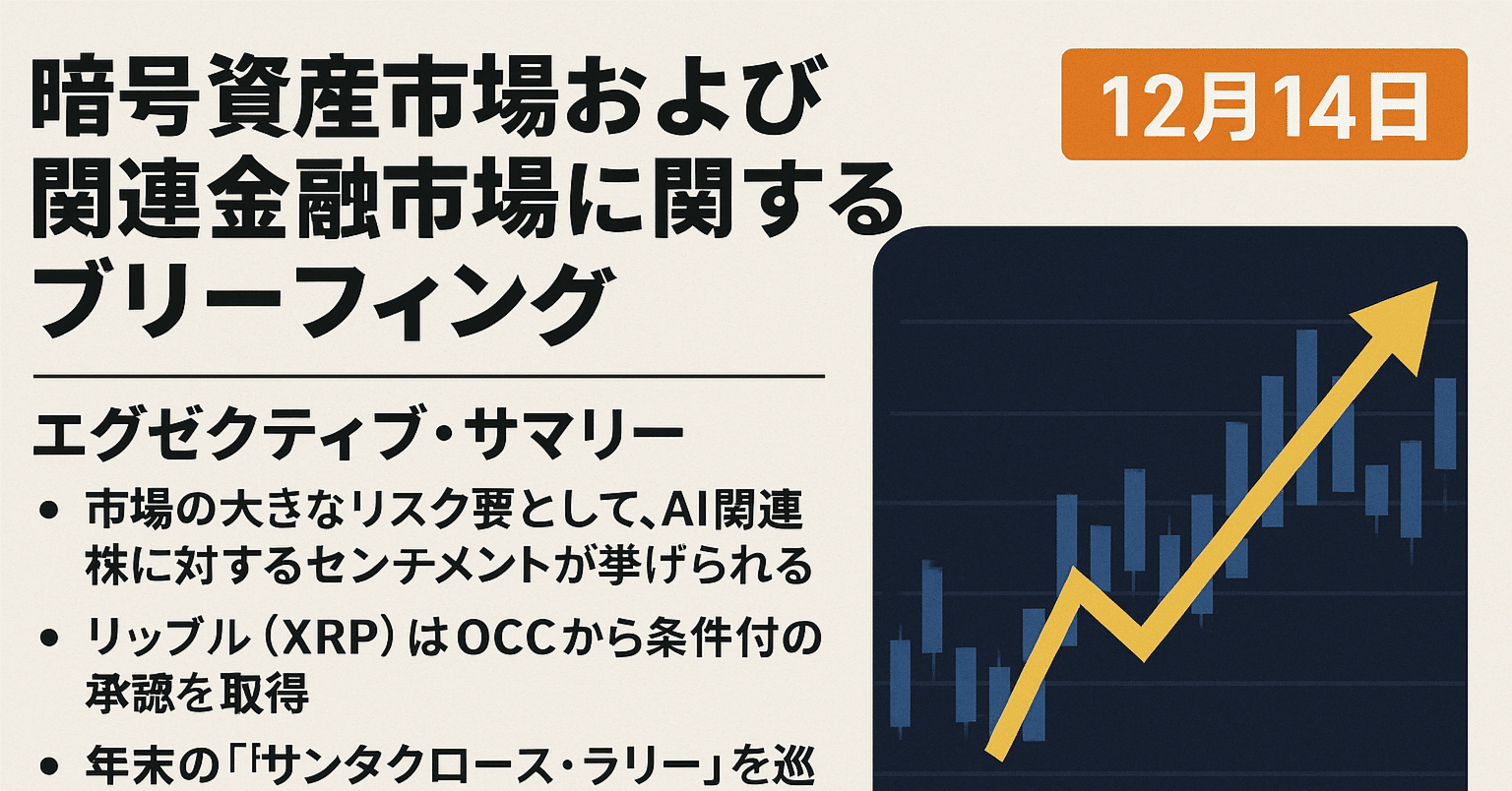 仮想通貨市場、5つの意外な真実：AIバブルの懸念からリップルの銀行化まで｜耳で聞くビットコインニュース AI