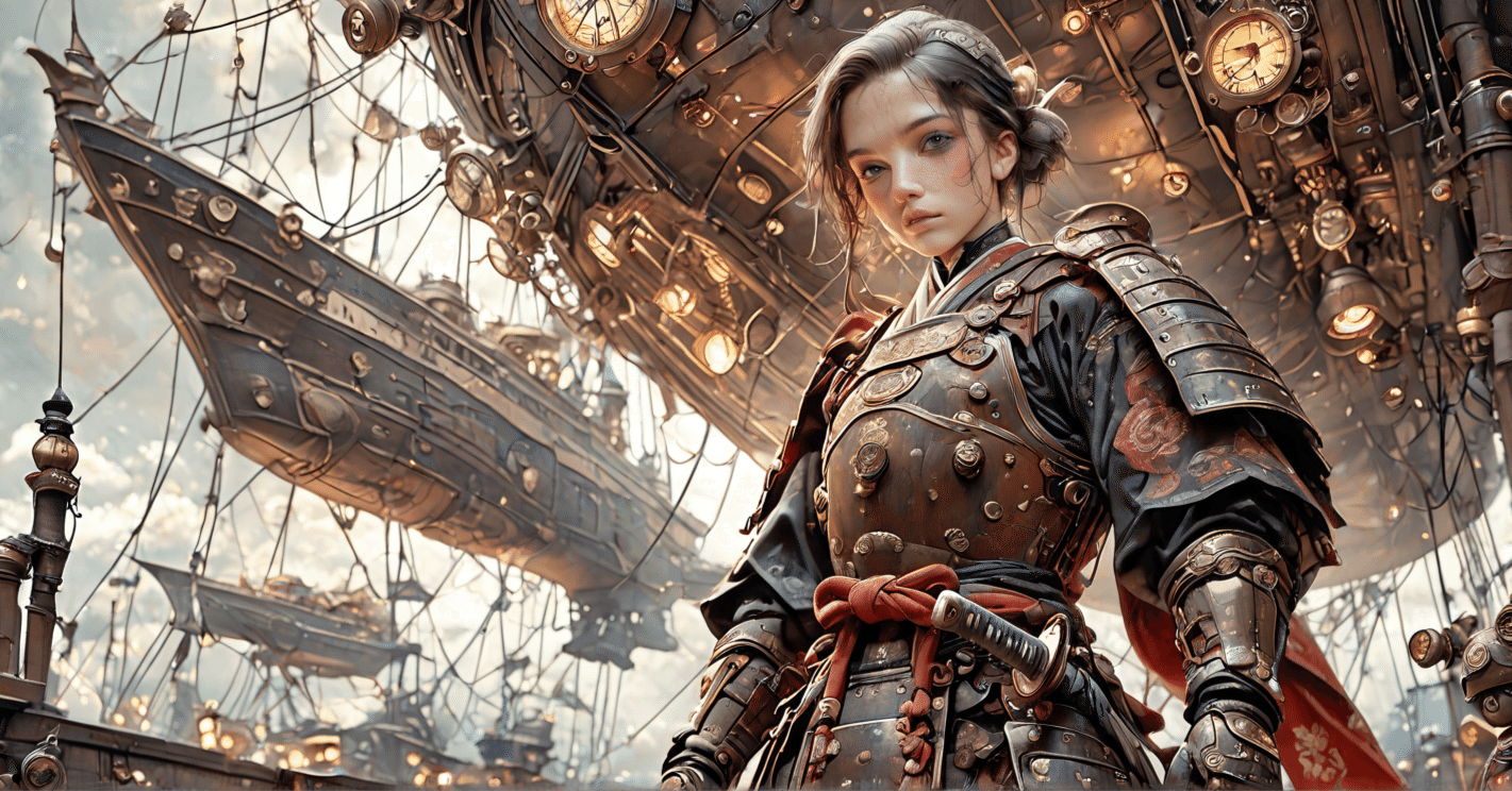 好きな絵を描く）、2025.12.27、スチームパンク中世。｜picko