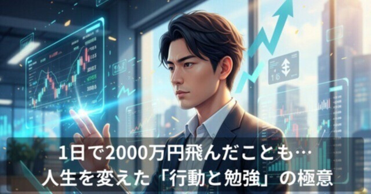 4-3 1日で2000万円飛んだことも…大失敗から億り人へ！ 人生を変えた「行動と勉強」の極意｜「医局の外で会いましょう」公式ブログ