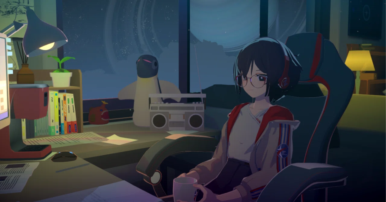 【Chill With You】Teaching you the best way to focus on PC work at home｜トクナガ
