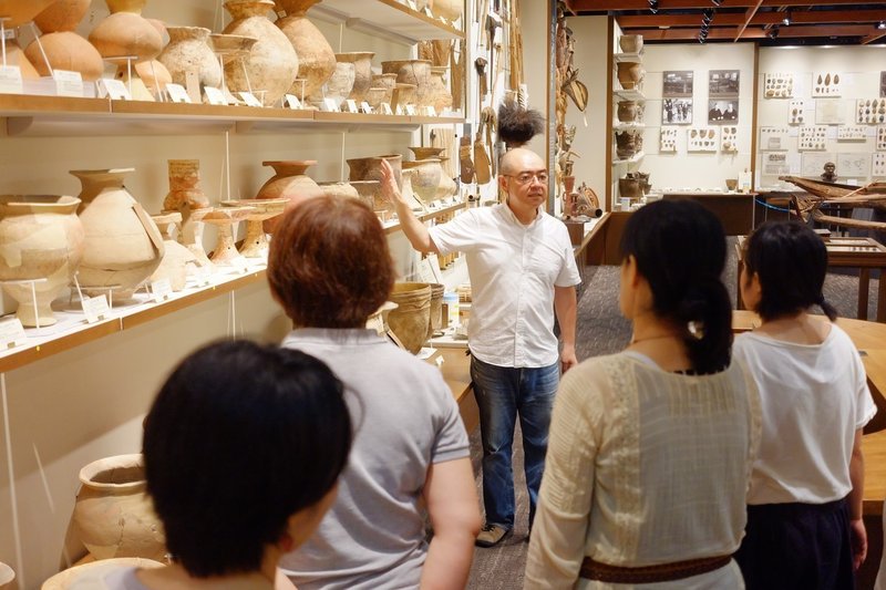 縄文土器に触れます！南山大学人類学博物館ツアー～縄文土器から石器、民族の仮面まで全部触れます～9