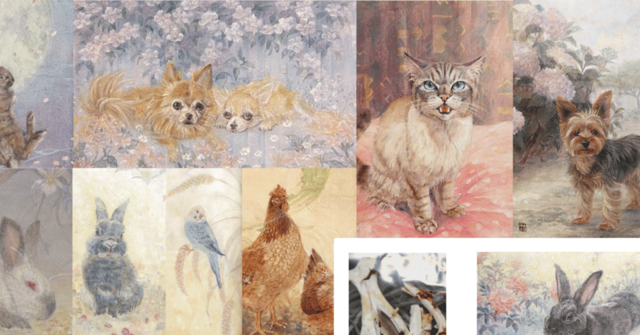 遺ったもので絵を描く人 安松美由紀 (自己紹介)｜安松