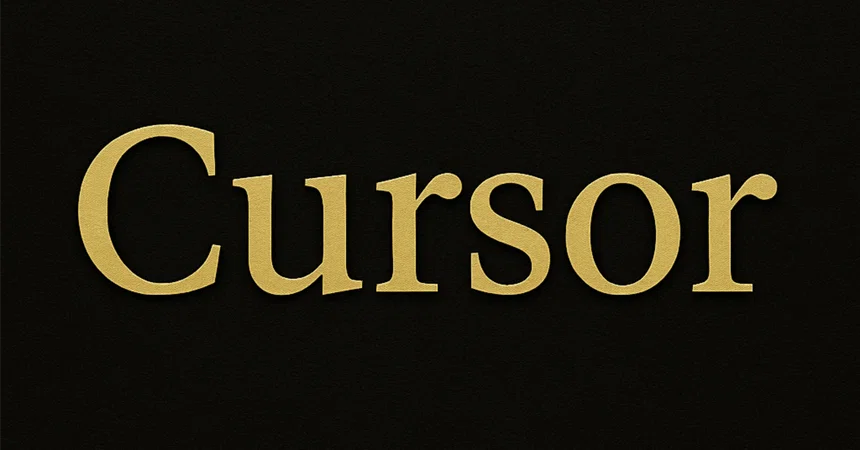 [AI] The Boundary Between 'Design and Code' Broken by Cursor's Visual ...