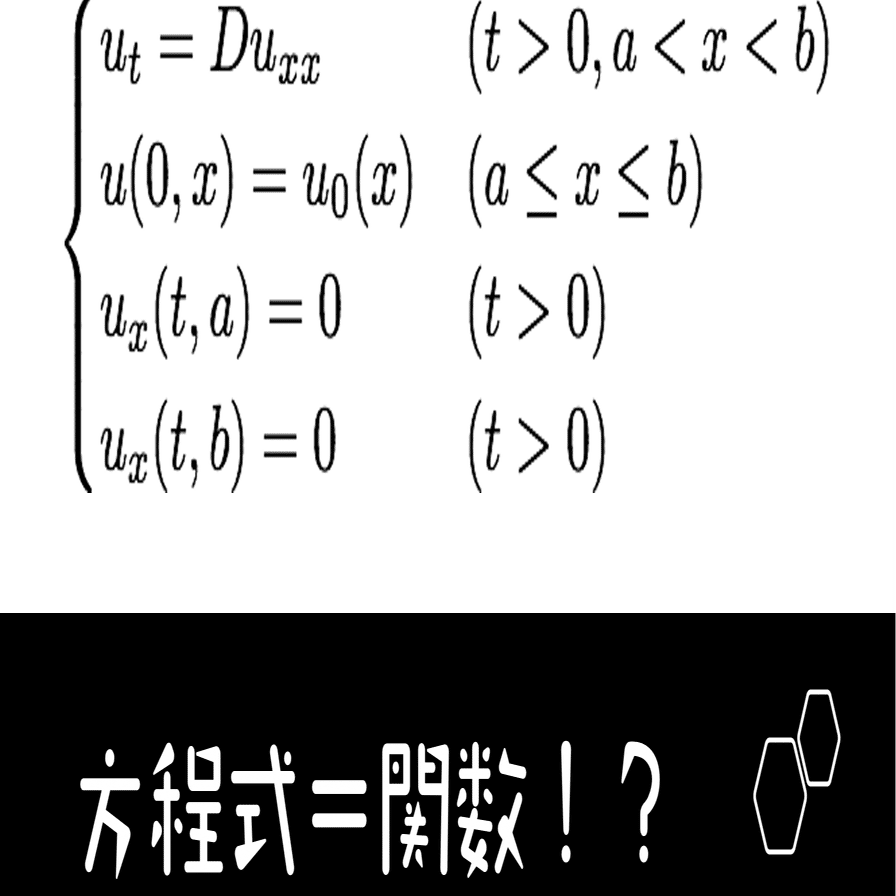 方程式と関数は一緒のもの 数学に関する与太話 ヨタバナ 東大生が語る 勉強になる与太話 Note