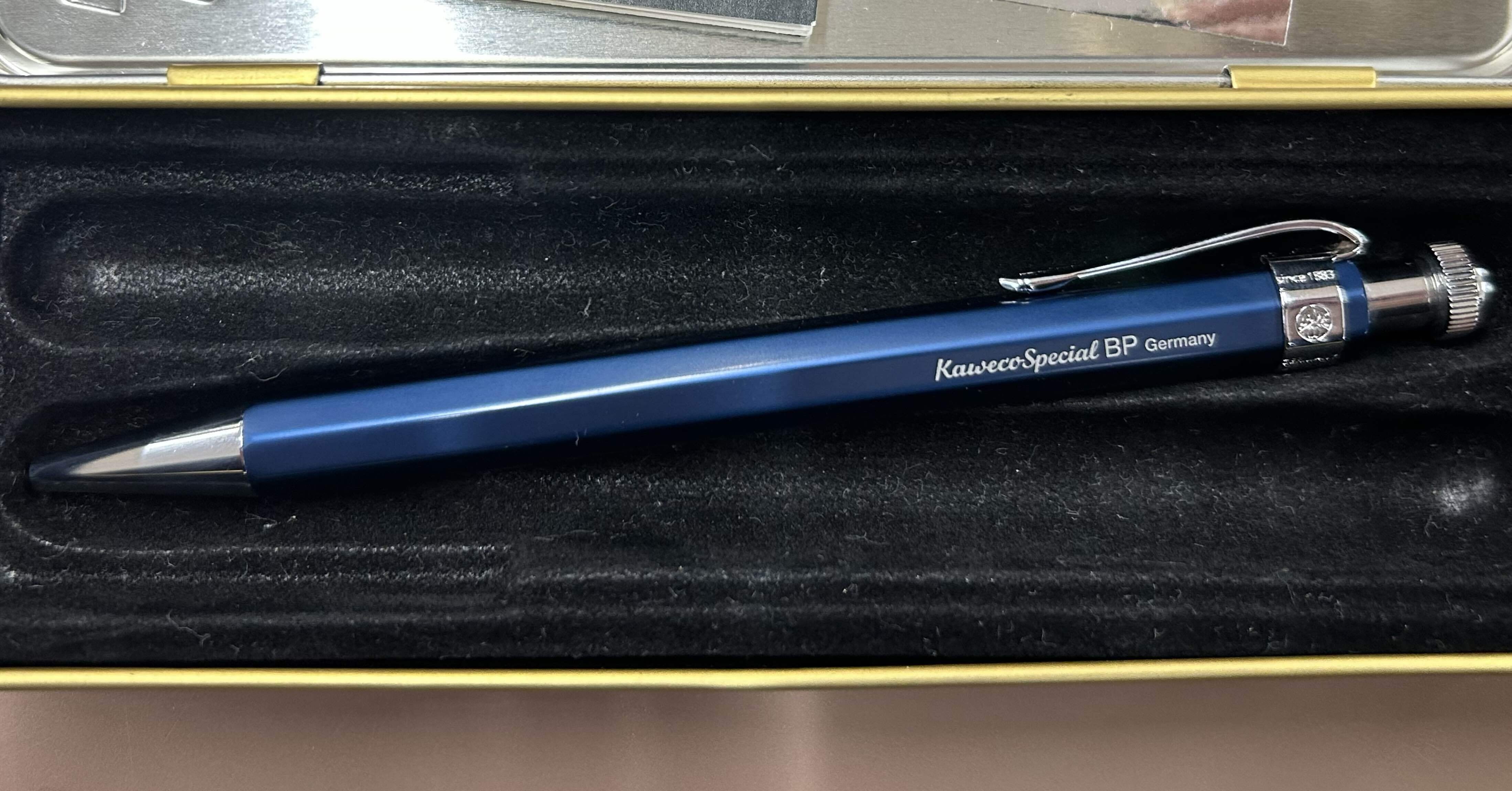 カヴェコスペシャルブルー ボールペン レビュー｜アジフライ
