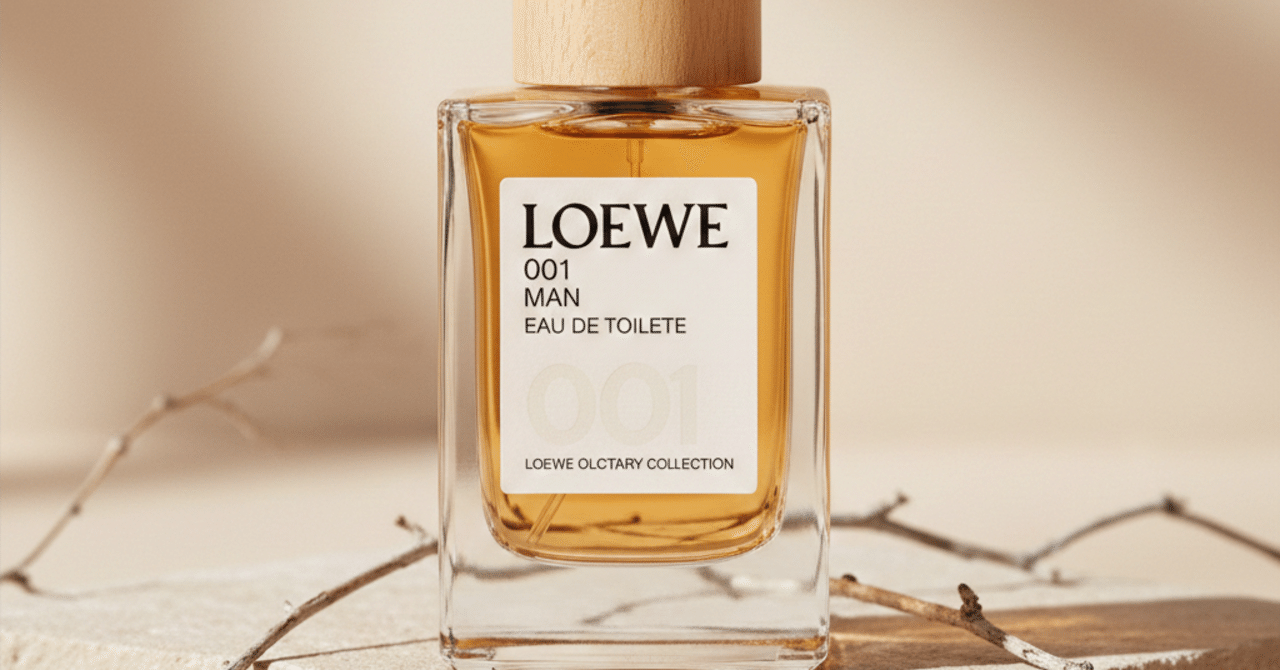 朝のはじまりを纏う香り。ロエベ 001 マン オードゥ トワレで心が