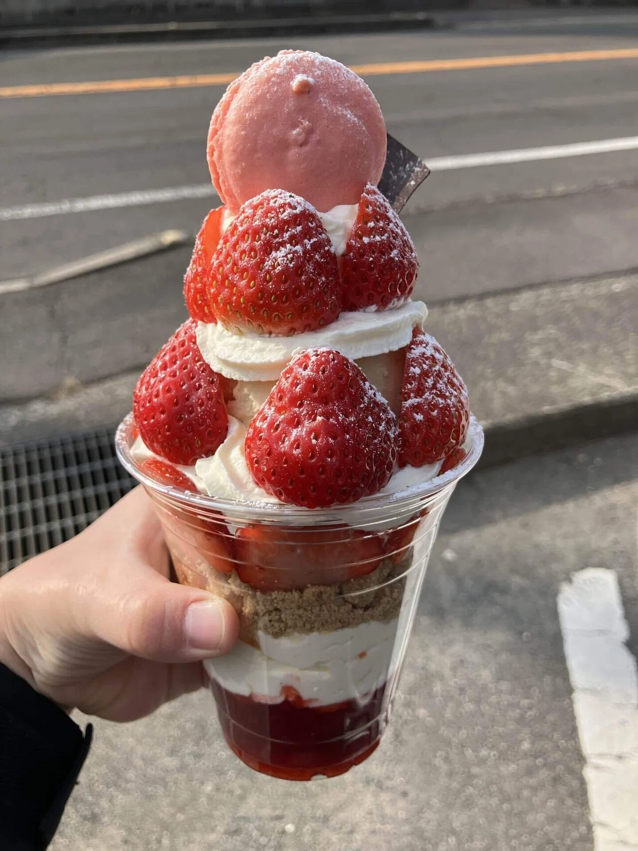24 いちごのパフェ｜焼菓子工房ボンボニエール｜まるmochiko