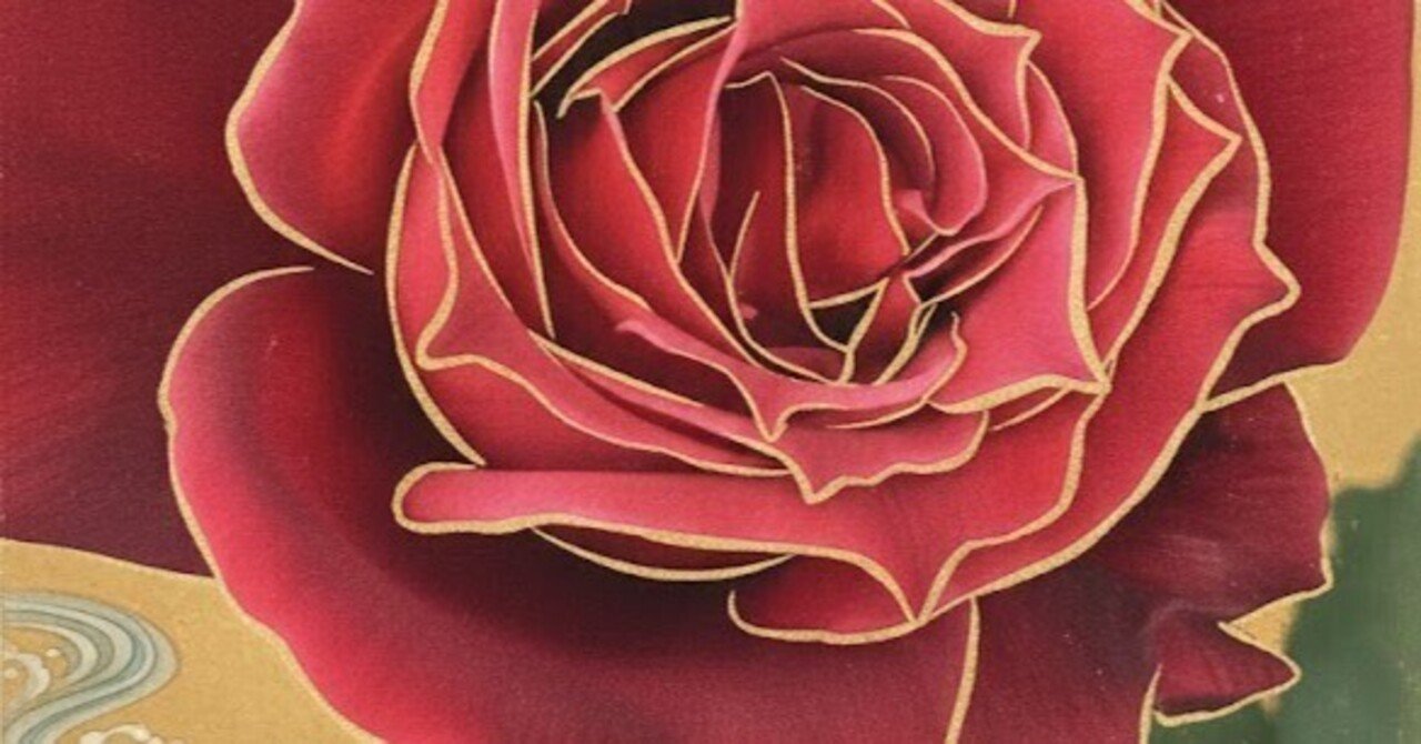 散歩道 散歩道で見かけた深紅の薔薇🌹｜H.Nicky