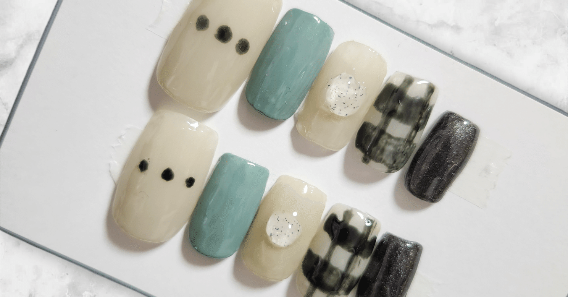 ネイルチップ作成依頼】#4 ニュアンスネイル｜Chell.