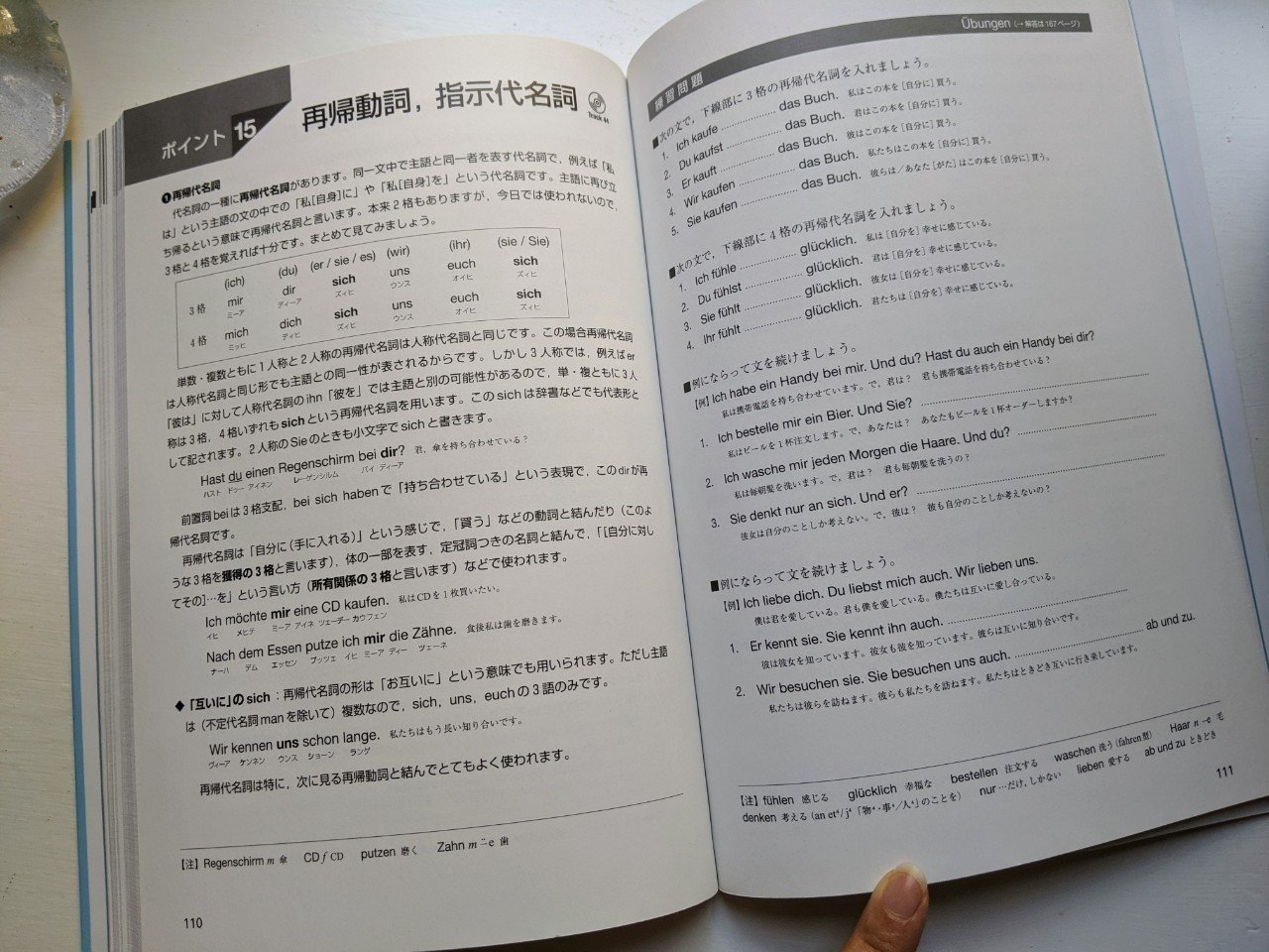 ドイツ語学習の参考書 書き込み式 ドイツ語文法ノートブック 三修社 Tommie116 ベルリン Note