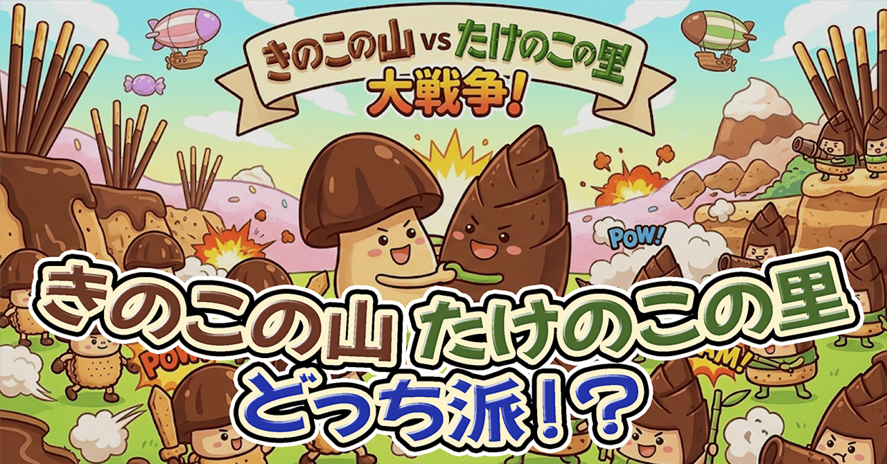 きのこの山 たけのこの里 どっち派！？｜さとっくすぽち