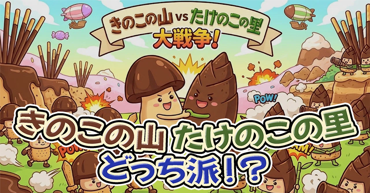 きのこの山 たけのこの里 どっち派！？｜さとっくすぽち