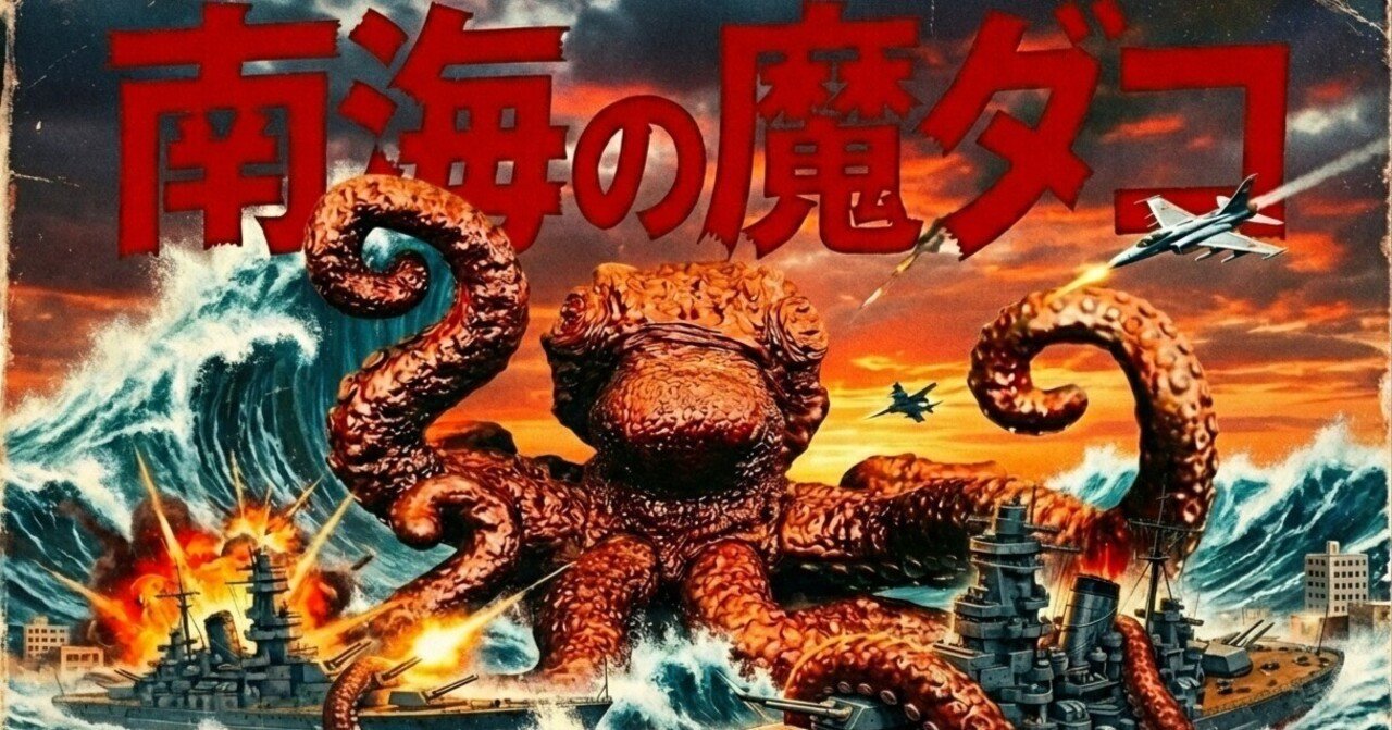 オリジナル造形】「南海の魔ダコ/Demon Octopus of The Southern Seas