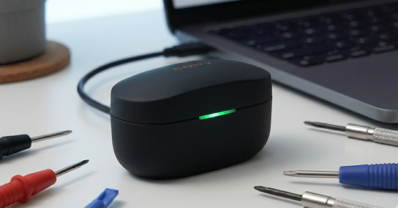 WF-1000XM4】充電ケースが反応しない！分解＆完全放電で復活させた話｜NNPY