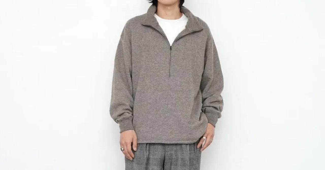 日常にすっと馴染むスウェット【Nikki ESSENTIAL PIECES】本日発売です