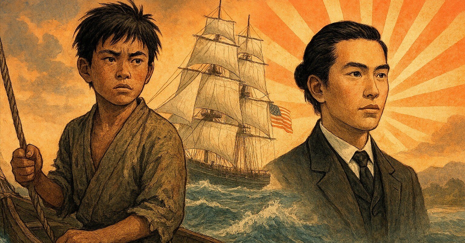 驚異の人生を歩んだ知られざる日本の人物20選-ジョン万次郎⑥｜ノリック#