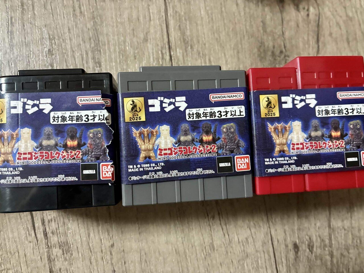 買ってきました】ミニゴジラコレクション2🦖｜へろ