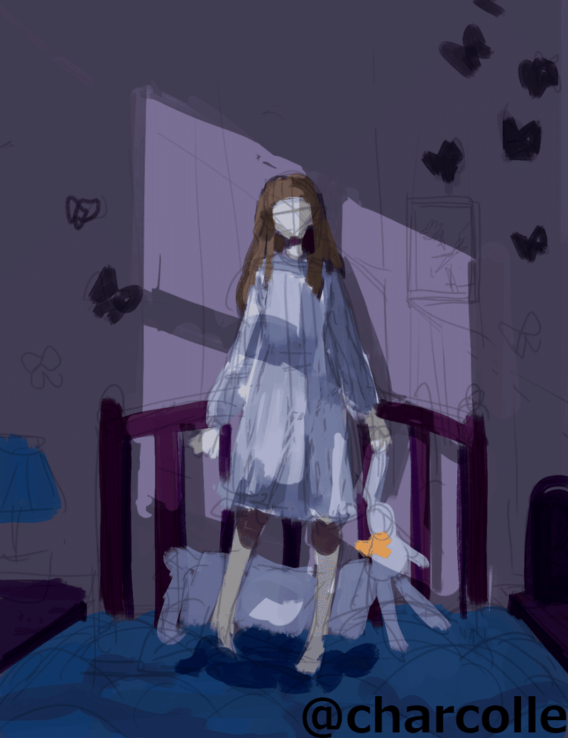 イラスト制作 少女と夜 ちゃこる Note イラスト制作 少女と夜 ちゃこる Note