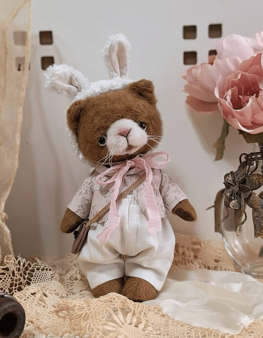 うさぎに憧れるネコちゃん「ミミ」のものがたり｜S・Y・K bear