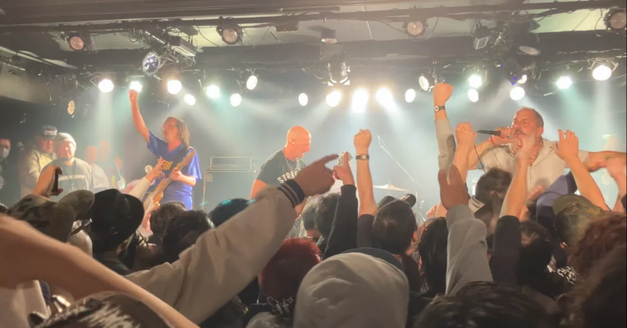FLAME STILL BURRRNS!!!!!! YOUTH OF TODAY初来日@下北沢シャングリラ 