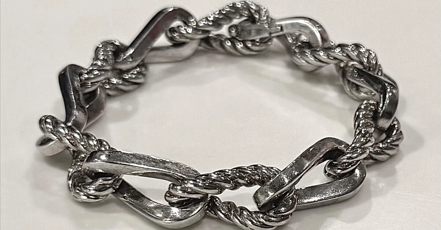 Hermes バングル h motif ヴィンテージ SV800 エルメス ヴィンテージ