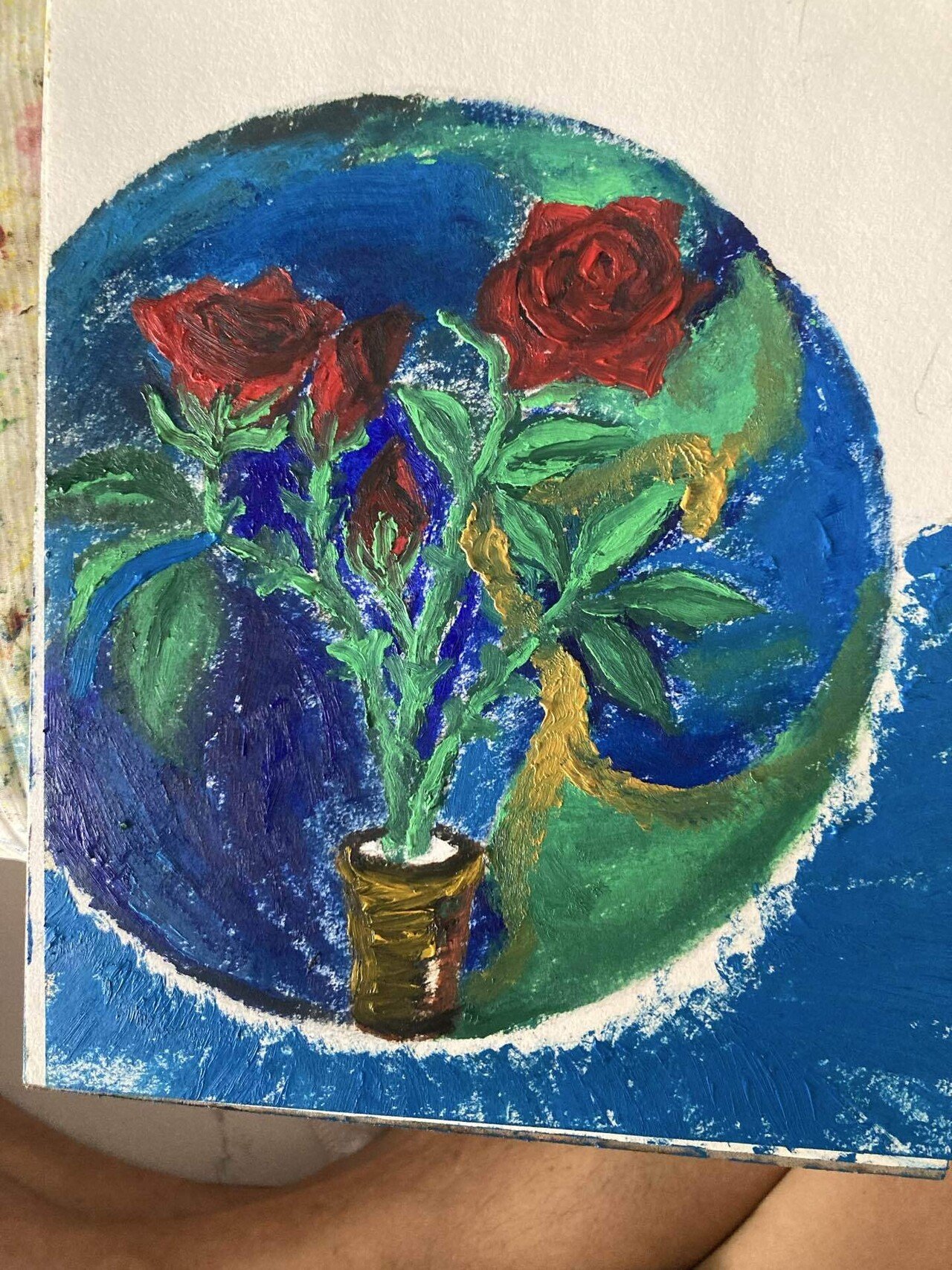 薔薇の中国絵 企画展「うるわしき薔薇」群馬県立近代美術館で、ルドゥーテの版画や石