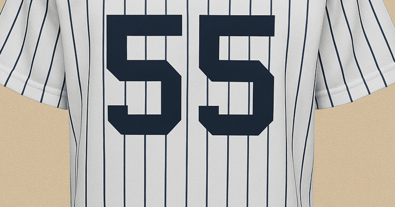 Episode 55｜背番号55 × 松井秀喜 ——｜責任ある自由なサラリーマン を